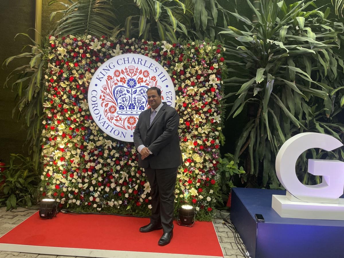 King Charles coronation reception at BDHC, Bengaluru on Saturday, May 6, 2023. King Charles coronation reception at BDHC, Bengaluru on Saturday, May 6, 2023.