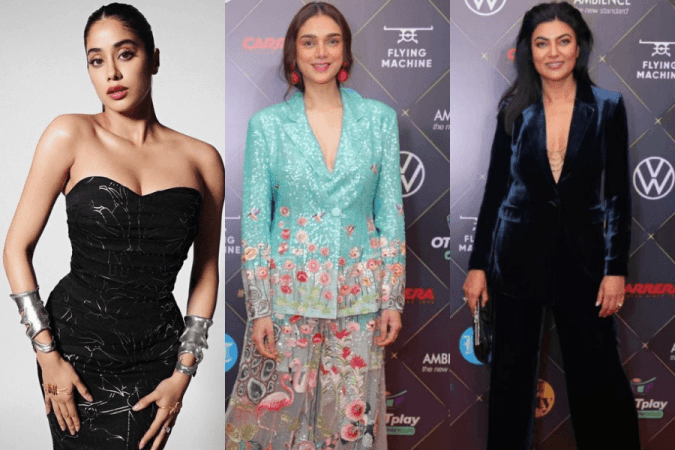Best dressed sushmita sen, janhvi kapoor, aditi rao Best dressed sushmita sen, janhvi kapoor, aditi rao