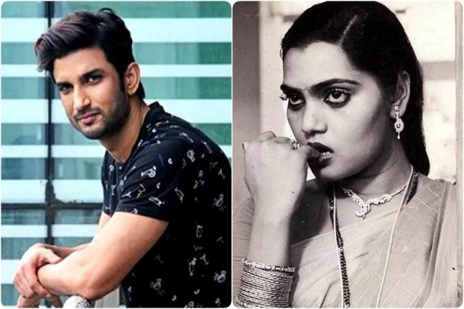 Sushant Singh Rajput (Left), Silk Smitha (Right) Indian celebrities who committed suicide