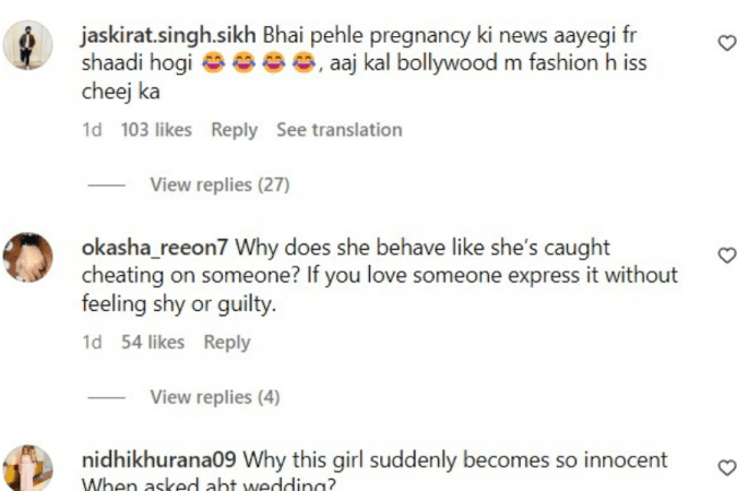 Comments Comments