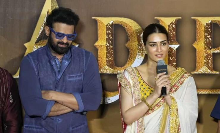 Prabhas and Kriti Sanon