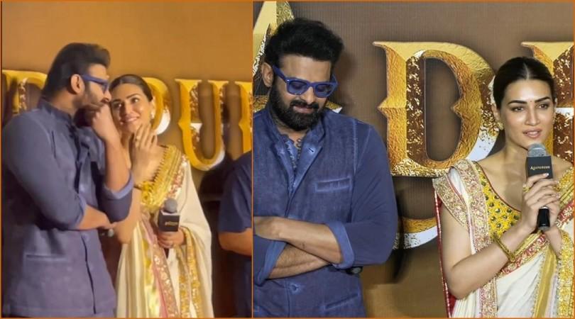 Prabhas and Kriti Sanon