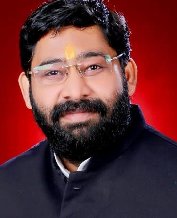 Laxmiraj Singh, BJP MLA from Sikandrabad in Bulandshahr.(photo:Facebook) Laxmiraj Singh, BJP MLA
