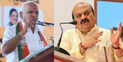 Basavaraj Bommai and BS Yediyurappa. Basavaraj Bommai and BS Yediyurappa.