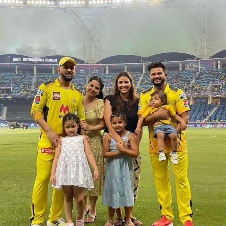 Ziva and Dhoni
