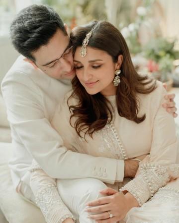 Raghav Chadha and Parineeti chopra