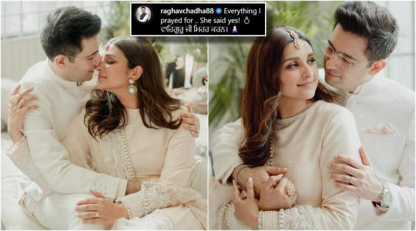 Raghav Chadha and Parineeti chopra