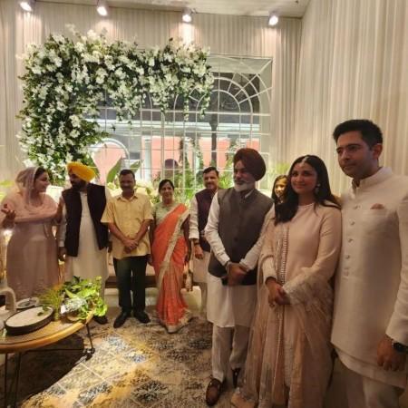 Raghav Chadha and Parineeti chopra
