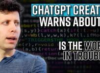 ChatGPT creator warns about AI; Is the world in trouble?
