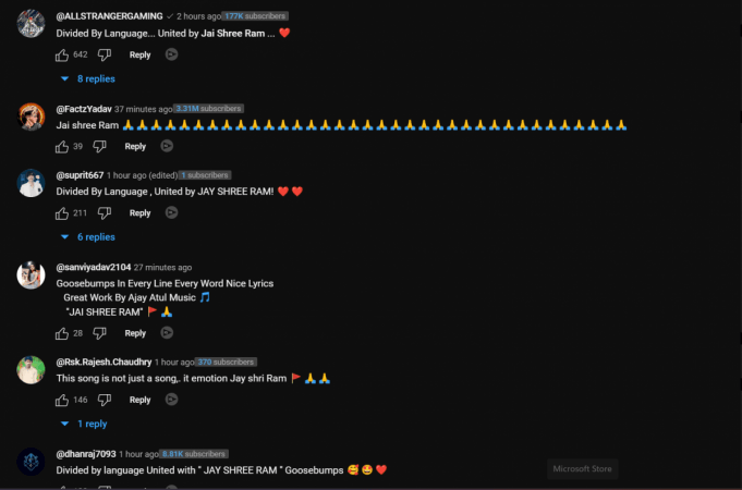 comments