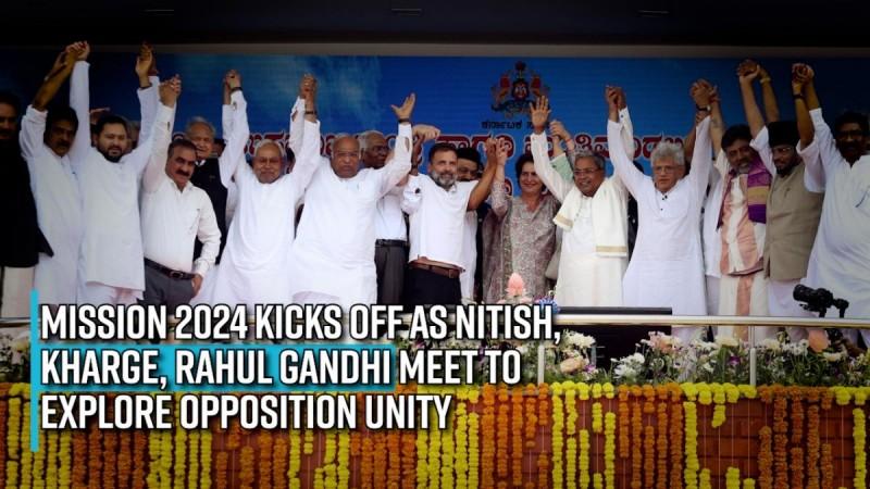 Mission 2024 kicks off as Nitish, Kharge, Rahul Gandhi meet to explore Opposition Unity