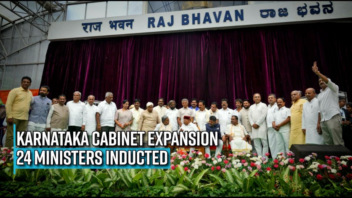 Karnataka Cabinet Expansion: 24 Ministers Inducted, Including HK Patil ...