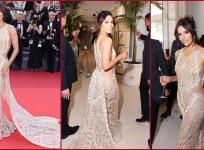 Eva Longoria looked in high spirits as she enjoyed the premiere.