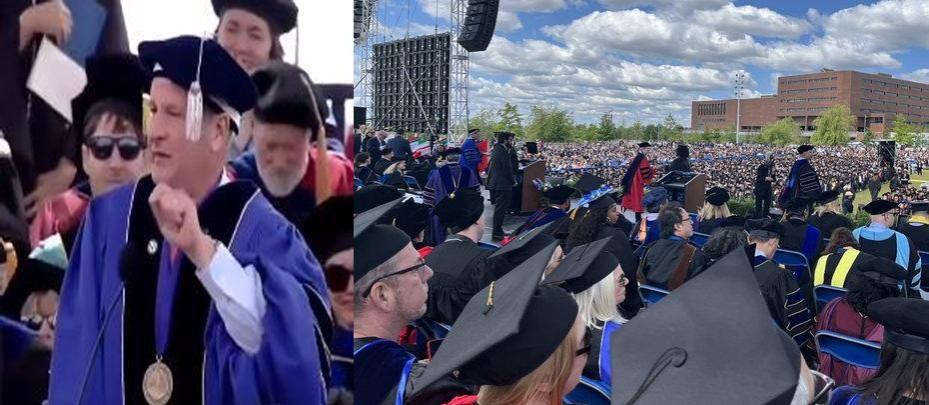 2,500 graduates left stunned after getting $1,000 each from Robert Hale, the billionaire CEO of communications company Granite Telecommunications Robert Hale