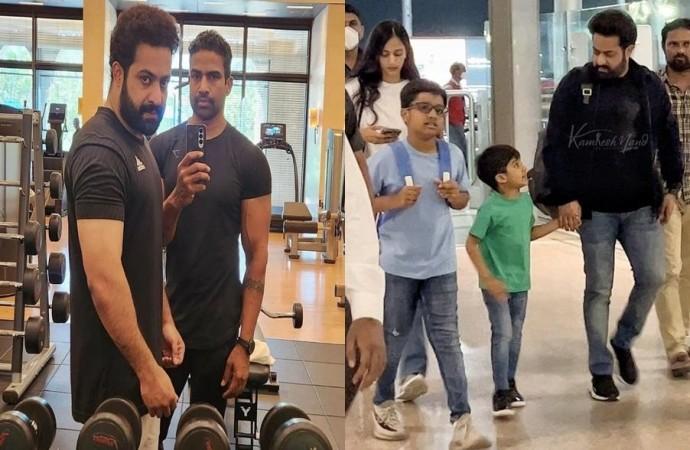 Jr NTR on family vacation Jr NTR