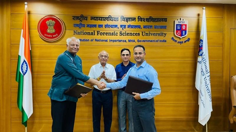 Jammu and Kashmir FSL signs MoU with NFSU to promote research and training activities Jammu and Kashmir FSL signs MoU with NFSU to promote research and training activities