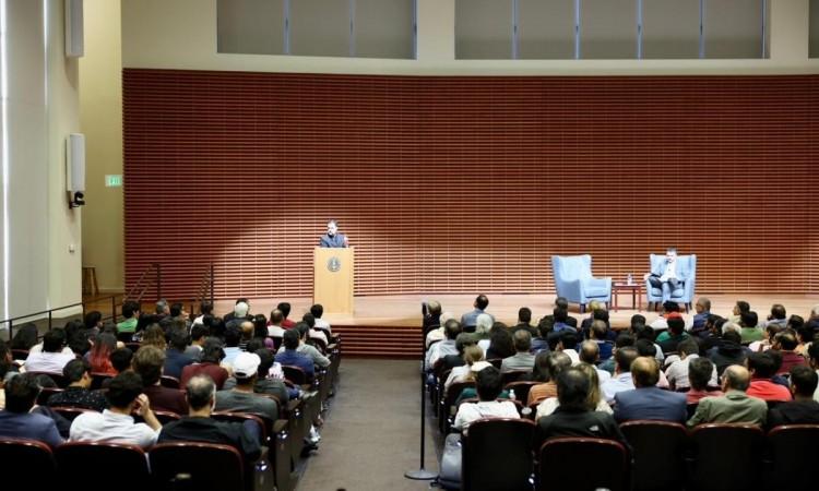 Rahul Gandhi breaks his silence over his disqualification for the first time during a talk at the Stanford University..(photo:@INCIndia) Rahul Gandhi