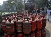 LPG cylinder.