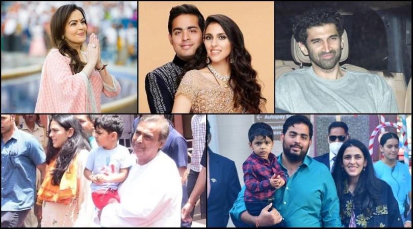Akash and Shloka Ambani