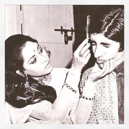 Amitabh Bachchan and Jaya Bachchan