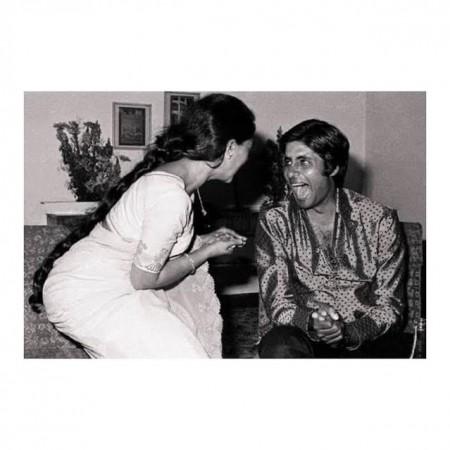 Amitabh Bachchan and Jaya Bachchan