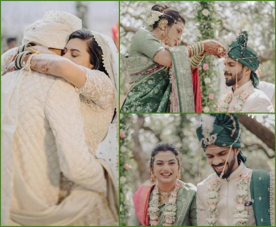 CSK's Ruturaj Gaikwad ties knot with Utkarsha Pawar, pictures go viral