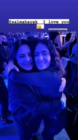 Madhu chopra and salma hayek