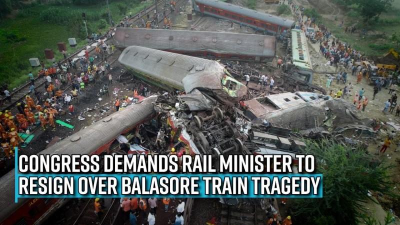 Congress demands Rail Minister to resign over Balasore train tragedy, cites several reasons