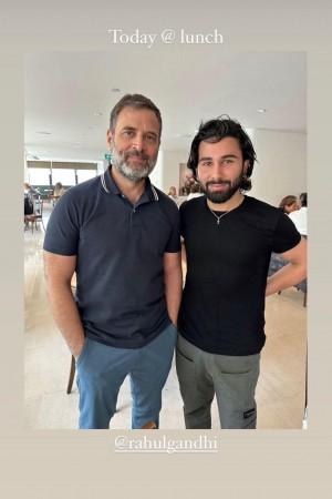 orry and rahul Gandhi