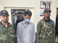 Principal arrested