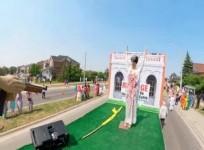 Tableau depicting Indira Gandhi's assassination