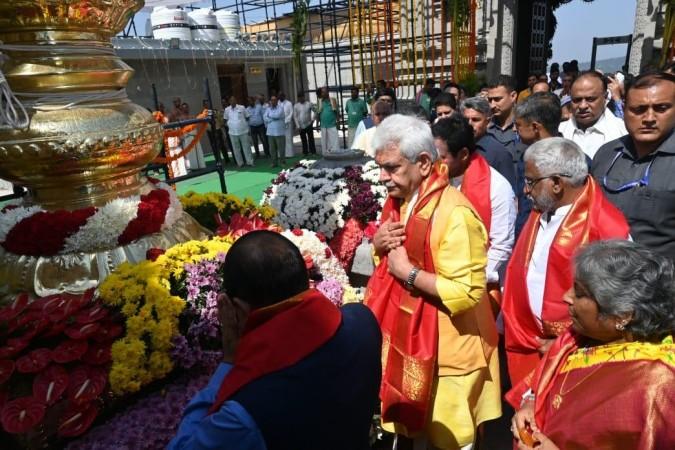 Tirupati Balaji temple opens door to devotees in Jammu Tirupati Balaji temple opens door to devotees in Jammu