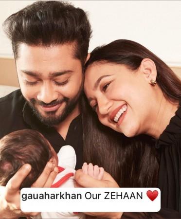 Gauahar and Zaid