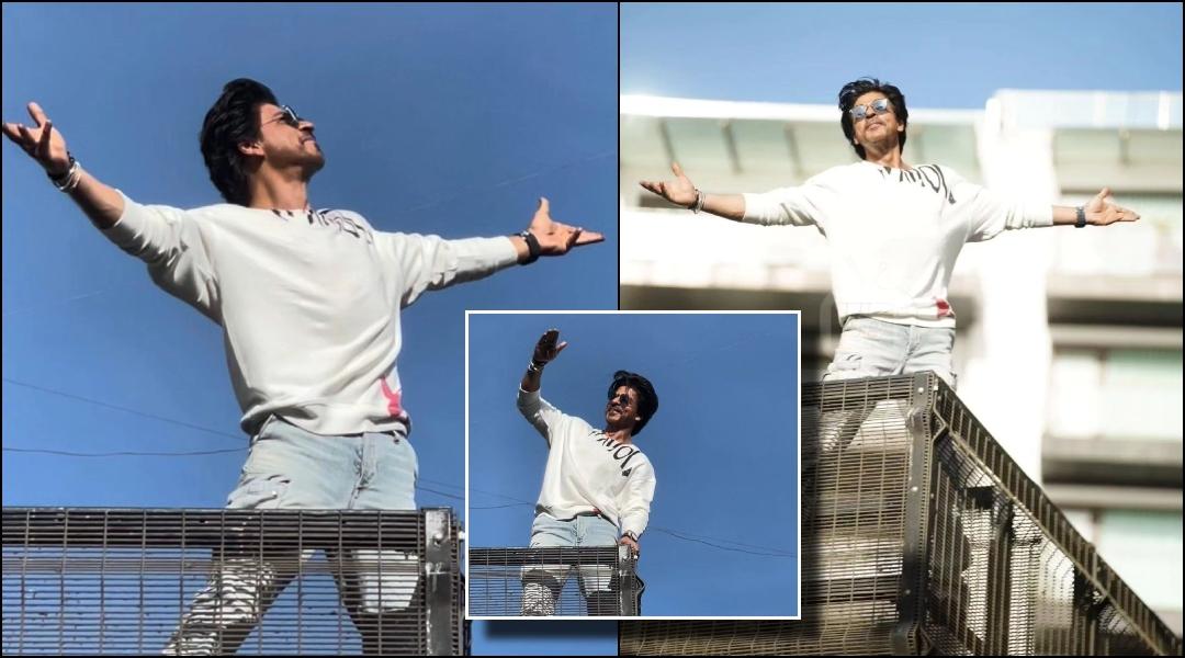 Watch: Fans cannot stop screaming as Shah Rukh Khan does his signature pose  at an event in Delhi : Bollywood News - Bollywood Hungama