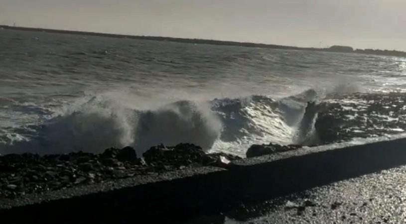 Situation at Porbandar- Biporjoy. Situation at Porbandar- Biporjoy.