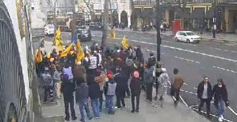 NIA releases CCTV footage of attack on Indian High Commission in London, seeks public help to identify culprits NIA releases CCTV footage of attack on Indian High Commission in London, seeks public help to identify culprits
