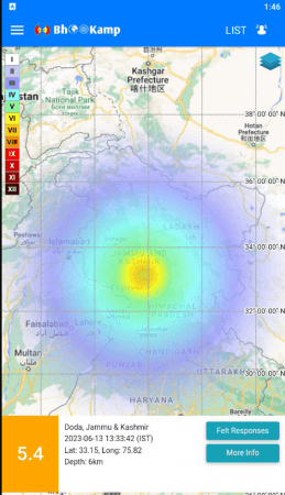 Doda earthquake