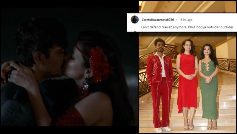 Avneet and nawaz kiss