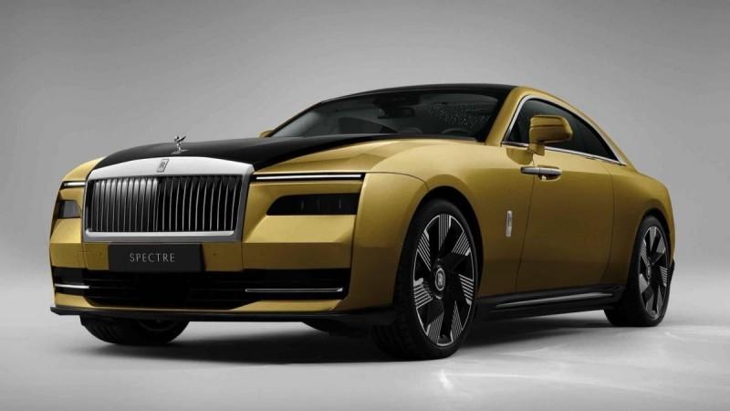 Rolls-Royce unveils its first all electric car at $486K; calls it Spectre [details]