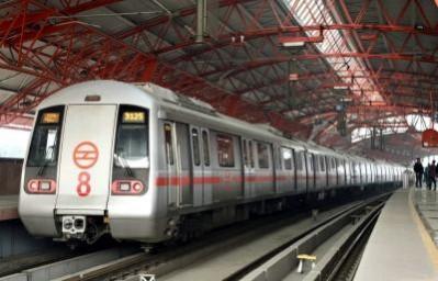 New Delhi : Delhi Metro Rail Corporation (DMRC) has introduced its first ever set of two 8-coach trains for passenger services on the Red Line, in New Delhi on Tuesday, November 08, 2022. Delhi Metro