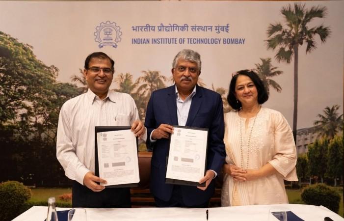 Nandan Nilekani donates Rs 315 cr to alma mater IIT Bombay; celebrates 50 years of association Nandan Nilekani donates Rs 315 cr to alma mater IIT Bombay; celebrates 50 years of association