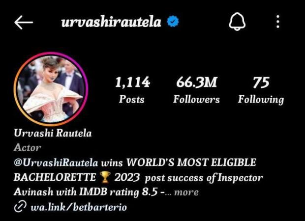 Urvashi bio
