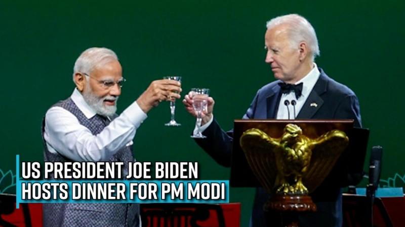 US President Joe Biden hosts dinner for PM Modi; Ambanis, Tim Cook, Sundar Pichai attend