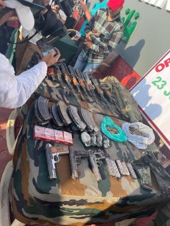 Weapon recovered from terrorists
