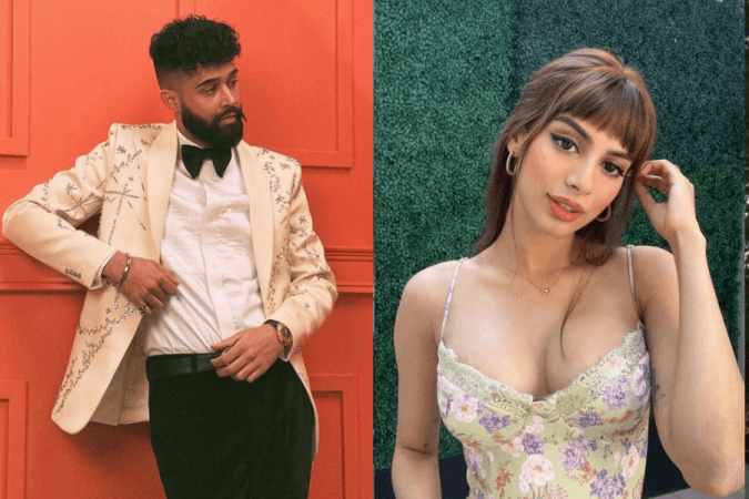 AP Dhillon, Khushi Kapoor AP Dhillon, Khushi Kapoor