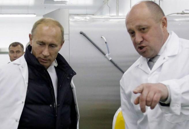 Yevgeny Prigozhin with Putin / IANS Yevgeny Prigozhin takes credit for setting up Wagner Group