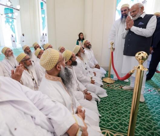 PM Modi interacting with Bohra Muslim community in Egypt India-Egypt partnership