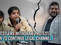 Wrestlers withdraw protest, vow to continue legal channel instead