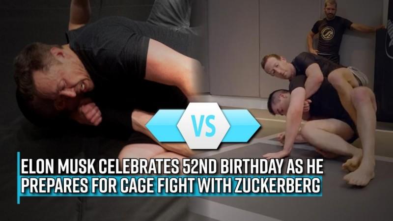 Elon Musk celebrates 52nd birthday as he prepares for cage fight with Zuckerberg