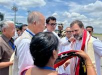 Rahul Arrives In Manipur On 2-Day Visit